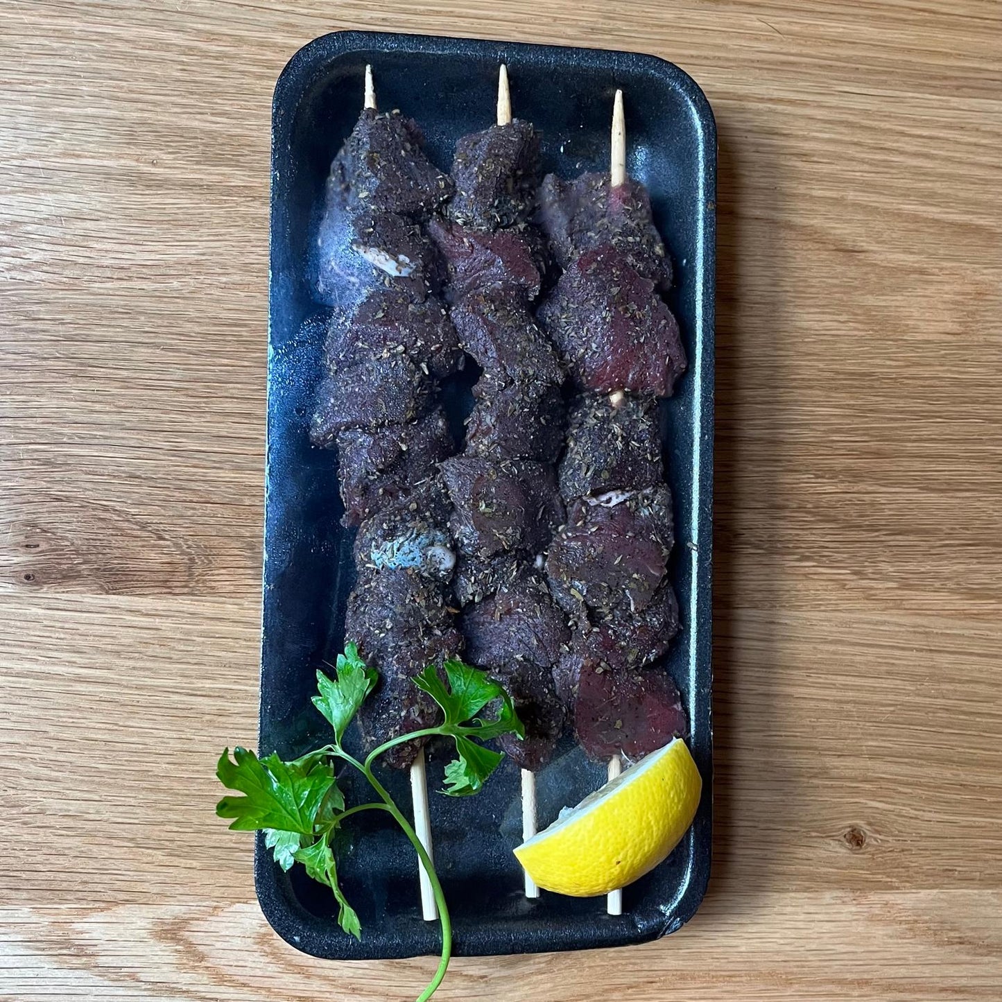 Venison Haunch Souvlaki